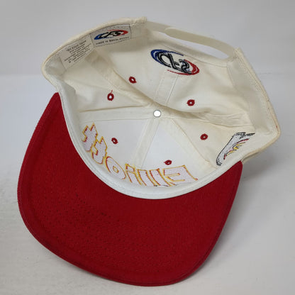 CFS Bill Elliott McDonald's Racing NASCAR 94 White Red One Size Snapback Hat