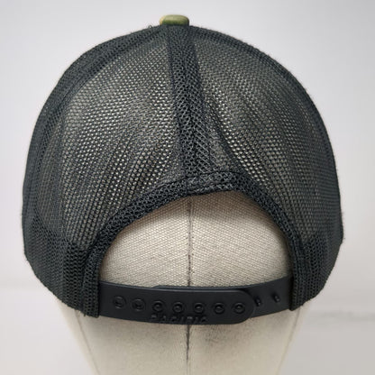 Pacific Headwear Trucker Hat Green One Size Birds Of Prey NCA Camo Snapback