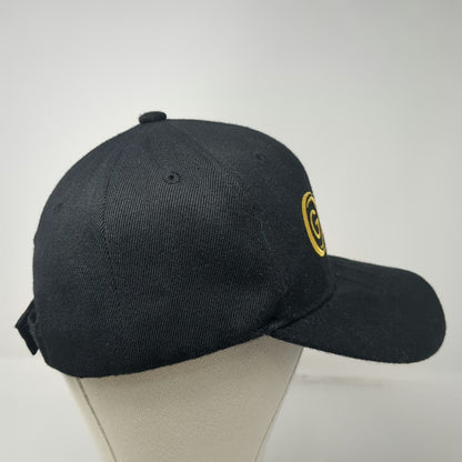 Gatsby Advisors Brokerage Baseball Cap Black One Size Strapback Hat Embroidered