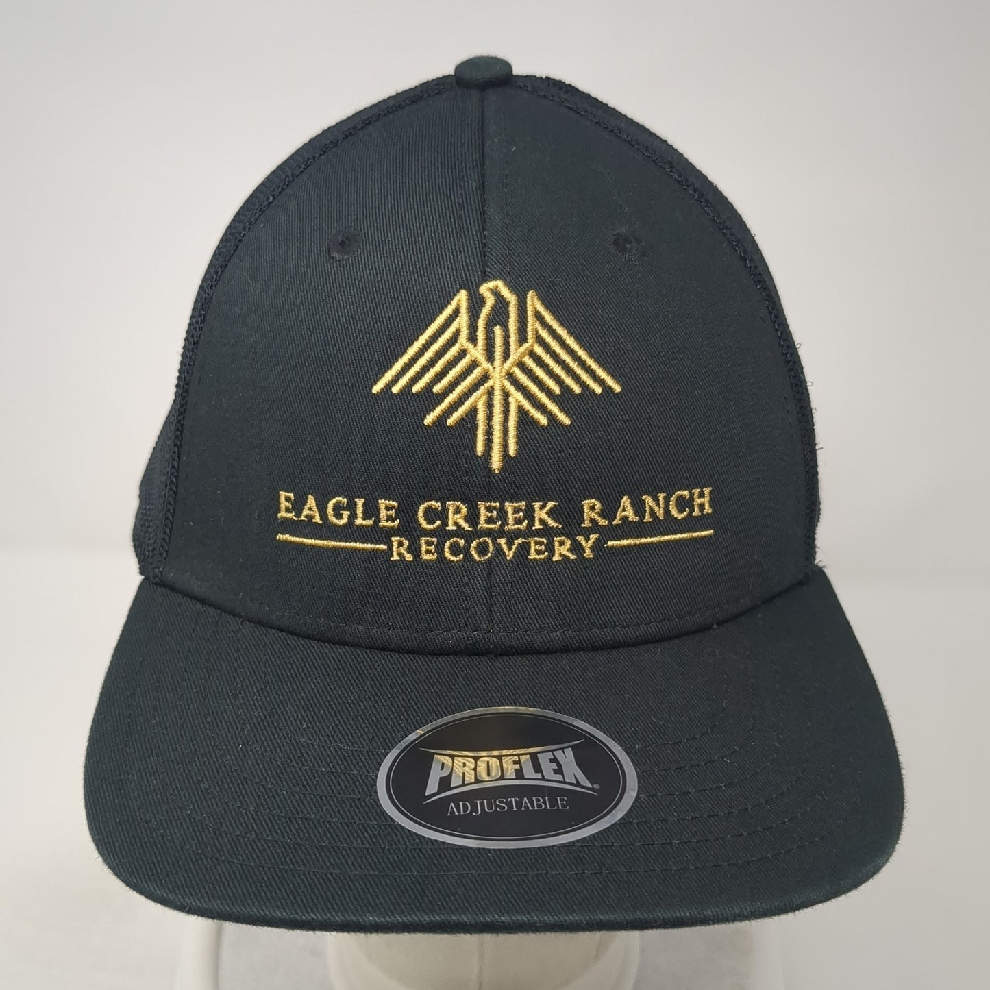 Eagle Creek Ranch Recovery Snapback Trucker Hat Black One Size Outdoor Cap