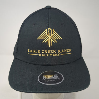 Eagle Creek Ranch Recovery Snapback Trucker Hat Black One Size Outdoor Cap