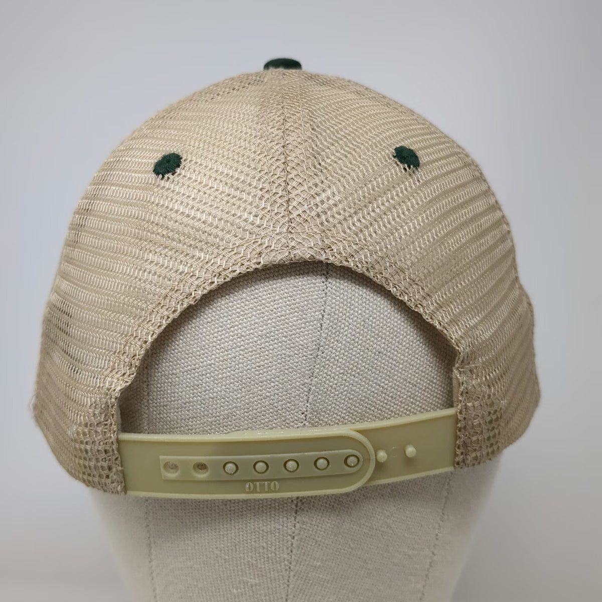 Otto Trucker Hat Beige Green One Size Colorado San Luis Valley Potatoes Snapback