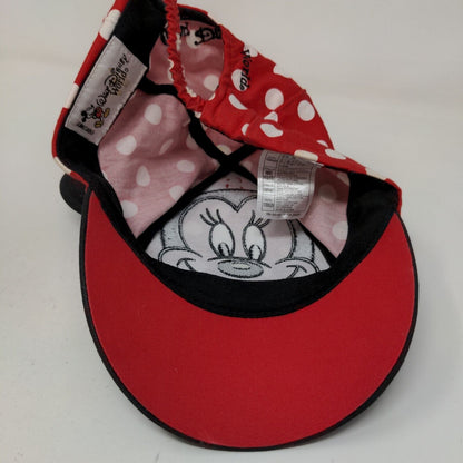 Walt Disney World Girl's Stretchy Toddler Hat Multicolor Minnie Mouse Ears