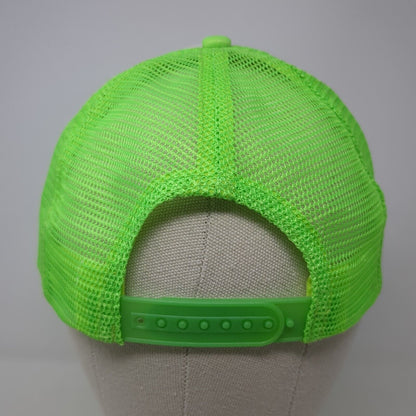 Idaho River Sports 1987 Snapback Trucker Hat Green One Size Mesh Back