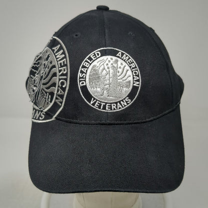 JPD Enterprises Baseball Cap Black One Size Disabled American Veterans Logo Hat