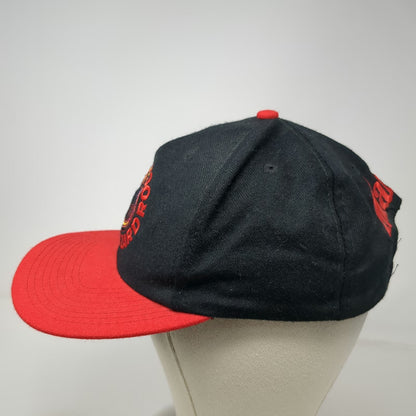 Marlboro Baseball Cap Black Red Vintage Rock Lizard Adventure Team Wool Hat
