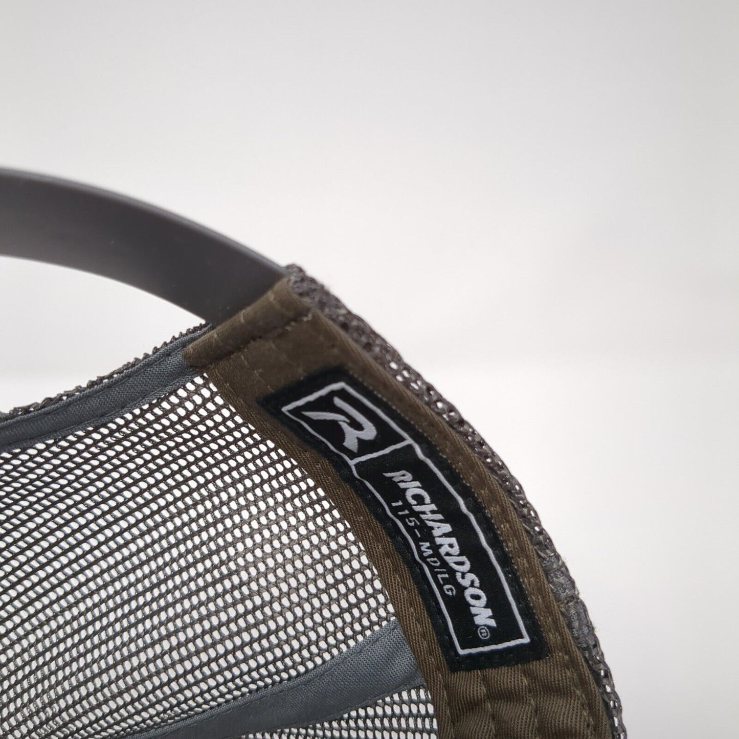 Drink Local Brew Snapback Trucker Hat Brown M/L Embroidered Richardson