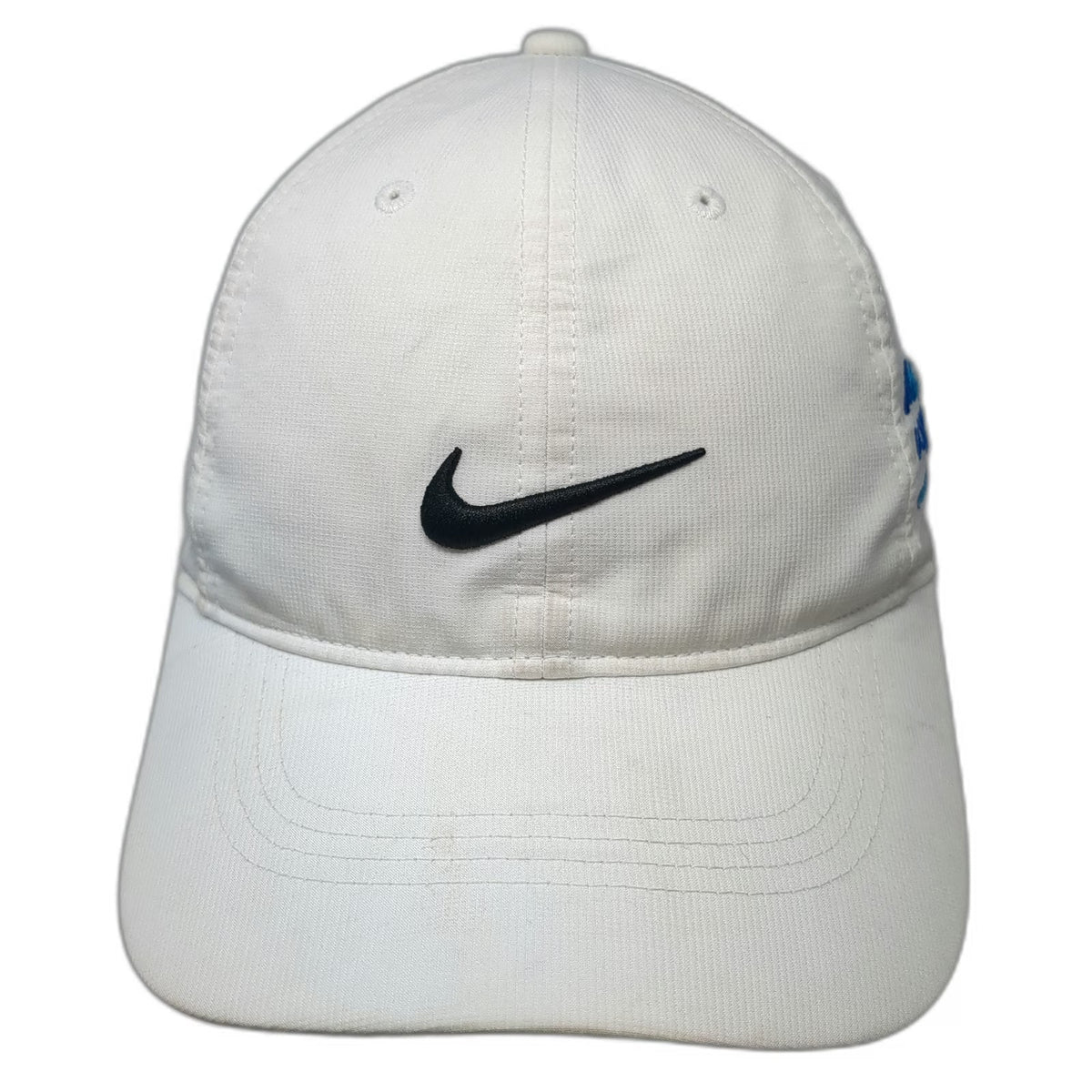 Nike Baseball Cap White One Size Albertsons Boise Open Golf Dri-FIT Legacy91 Hat