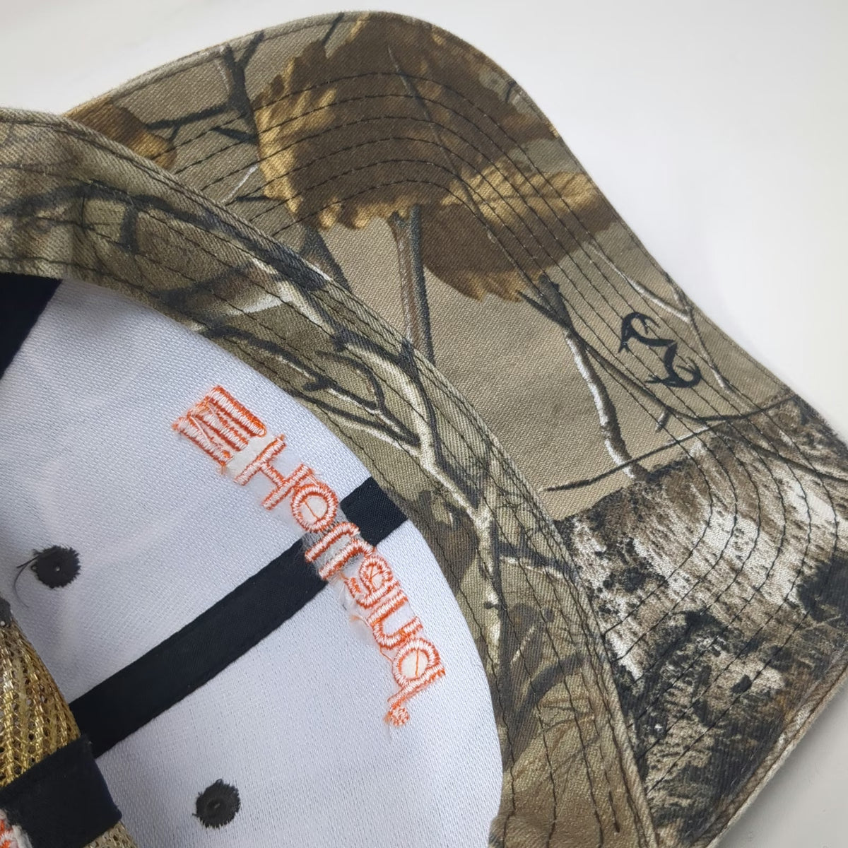 The Corporate Thread Trucker Hat Brown OSFM Realtree Camo Snapback Holland 1935