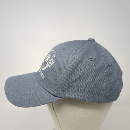 Squeeze In Breakfast & Lunch Snapback Hat Gray One Size Adjustable