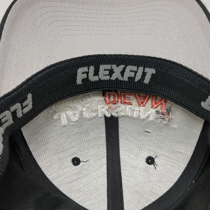 Flexfit Baseball Cap Black XL Jackson Construction Dean 6 Panel Curved Brim Hat