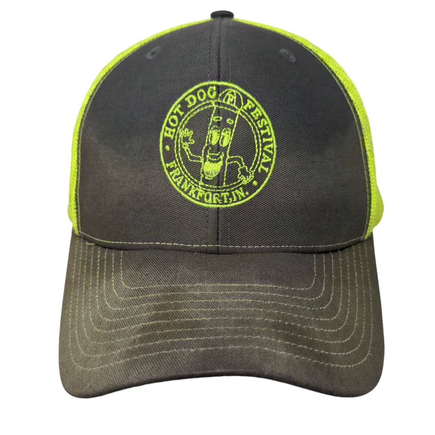 Hotdog Festival Frankport Trucker Hat Multicolor One Size Mesh Back Richardson