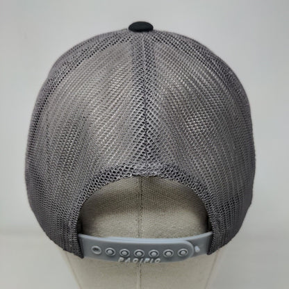 Crossfit Iron Legion Patch Snapback Mesh Back Trucker Hat Black One Size