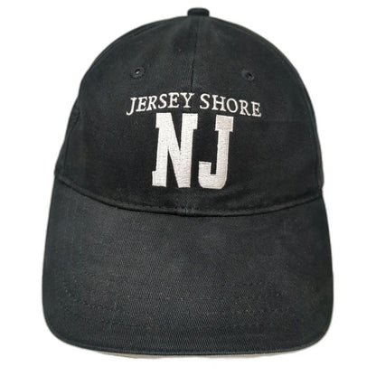 Sherry Baseball Cap Black One Size Jersey Shore NJ Embroidered Strapback Hat