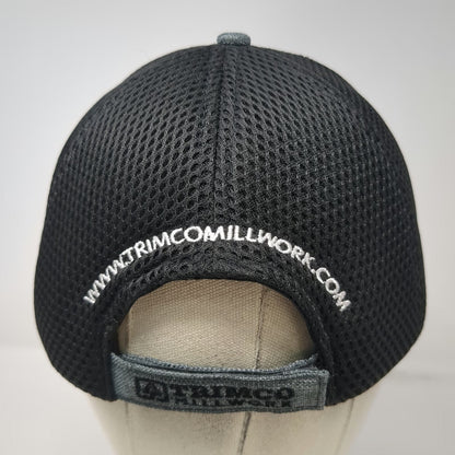 360 Apparel Baseball Cap Gray One Size Trimco Millwork Mesh Back Hat Therma-Tru