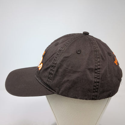 Pacific Headwear Baseball Cap Brown One Size Softball Embroidered Slideback Hat