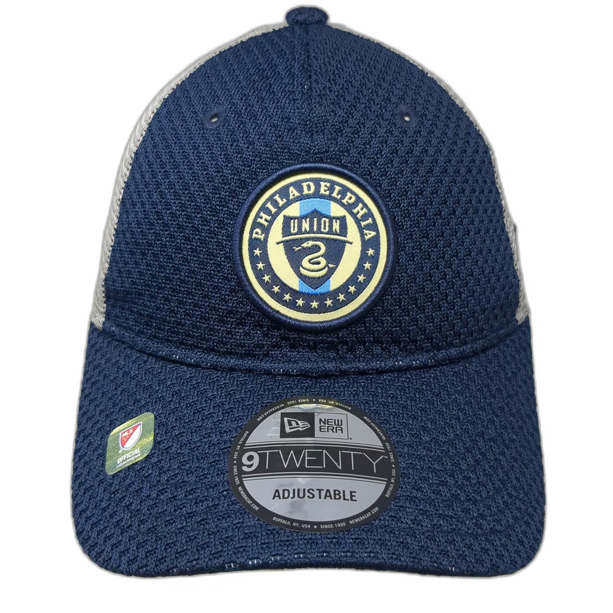New Era Philadelphia Union MLS Blue Trucker Hat One Size Mesh Snapback 9TWENTY