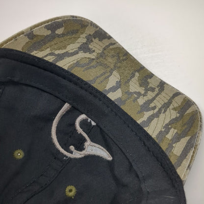 Ducks Unlimited Baseball Cap Green One Size Camo Duck Head Slideback hat