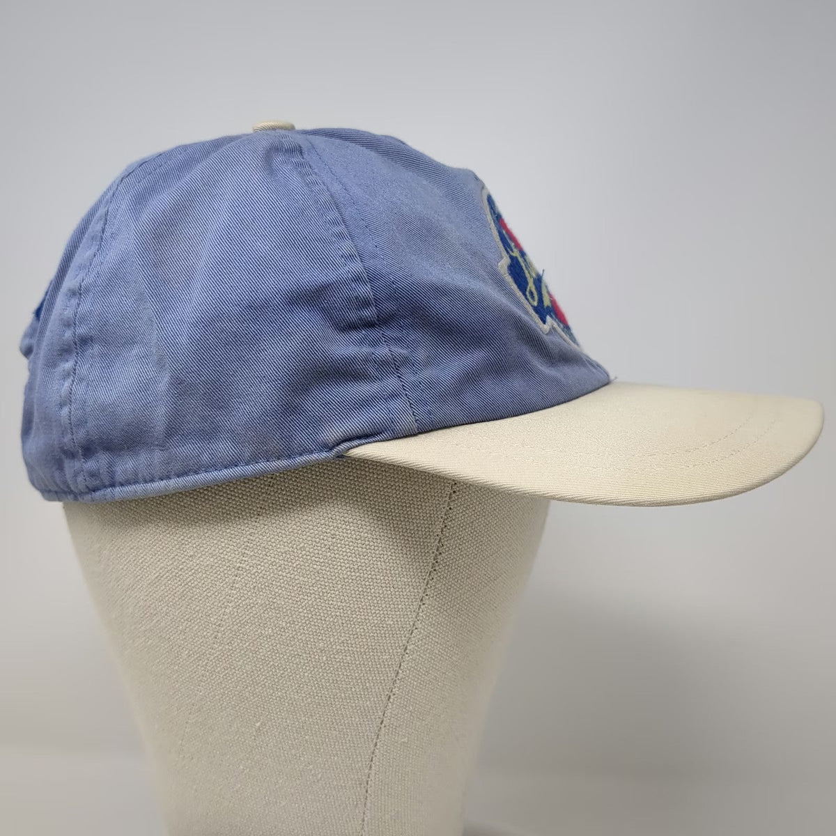 The Limited Baseball Cap Blue One Size Two Tone Embroidered Patch League Hat