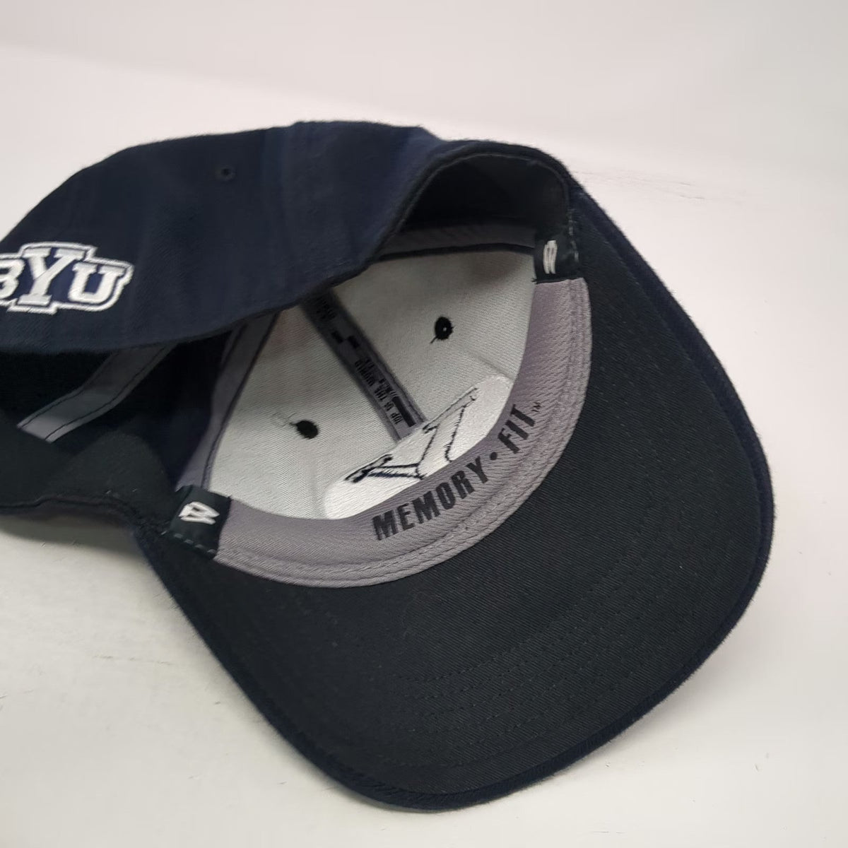 BYU Cougars NCAA Top of the World Cap Blue XL Memory Fit Embroidered Logo Hat