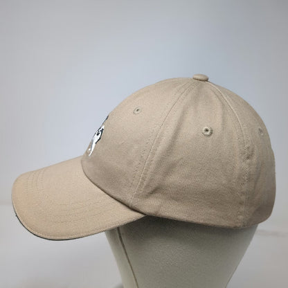 Your Breed Baseball Cap Beige One Size Zippered Side Pocket Papillon Dog Hat