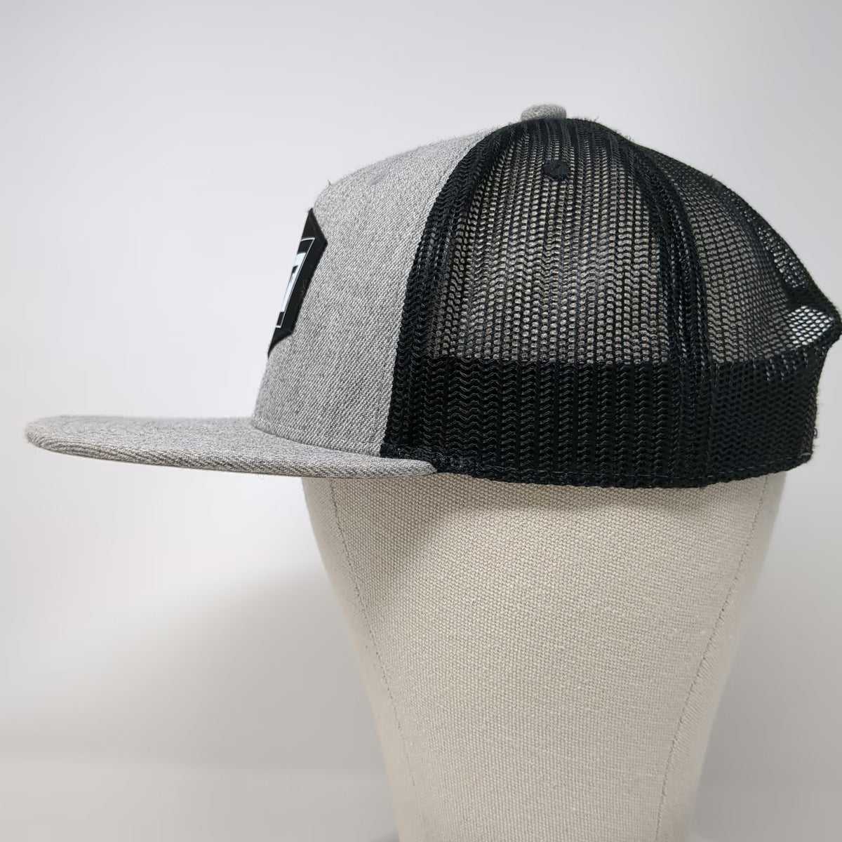 Leatt Trucker Hat Gray One Size Mesh Snapback Flat Bill Cape Town Moto MTB