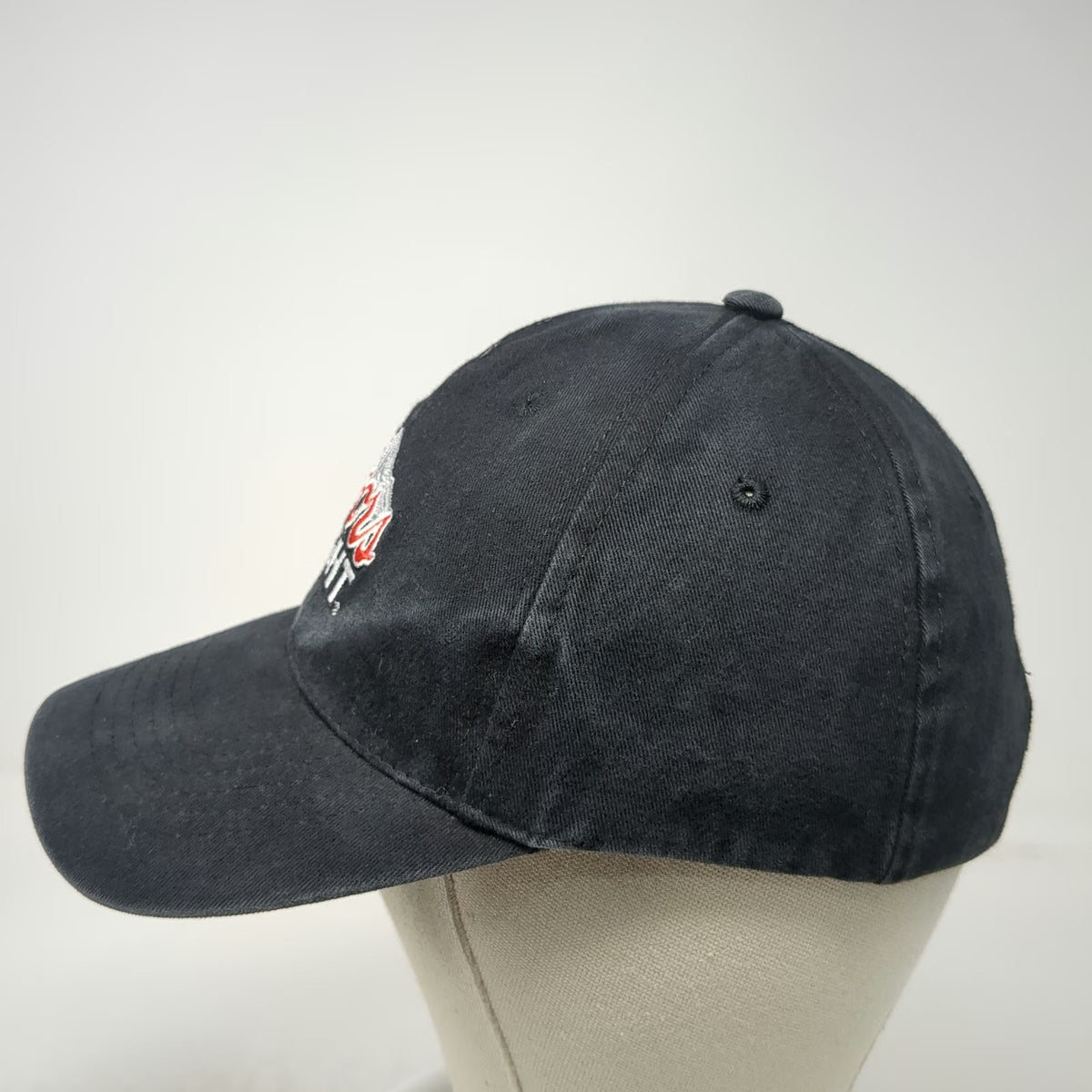 ACM Coors Light Beer Embroidered Mountain Logo Black Baseball Cap One Size