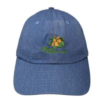 Kona Country Club Slideback Baseball Cap Blue One Size Adjustable Legendary