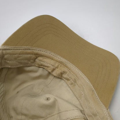 Carhartt Baseball Cap Beige One Size Strapback Embroidered Logo Cotton Hat