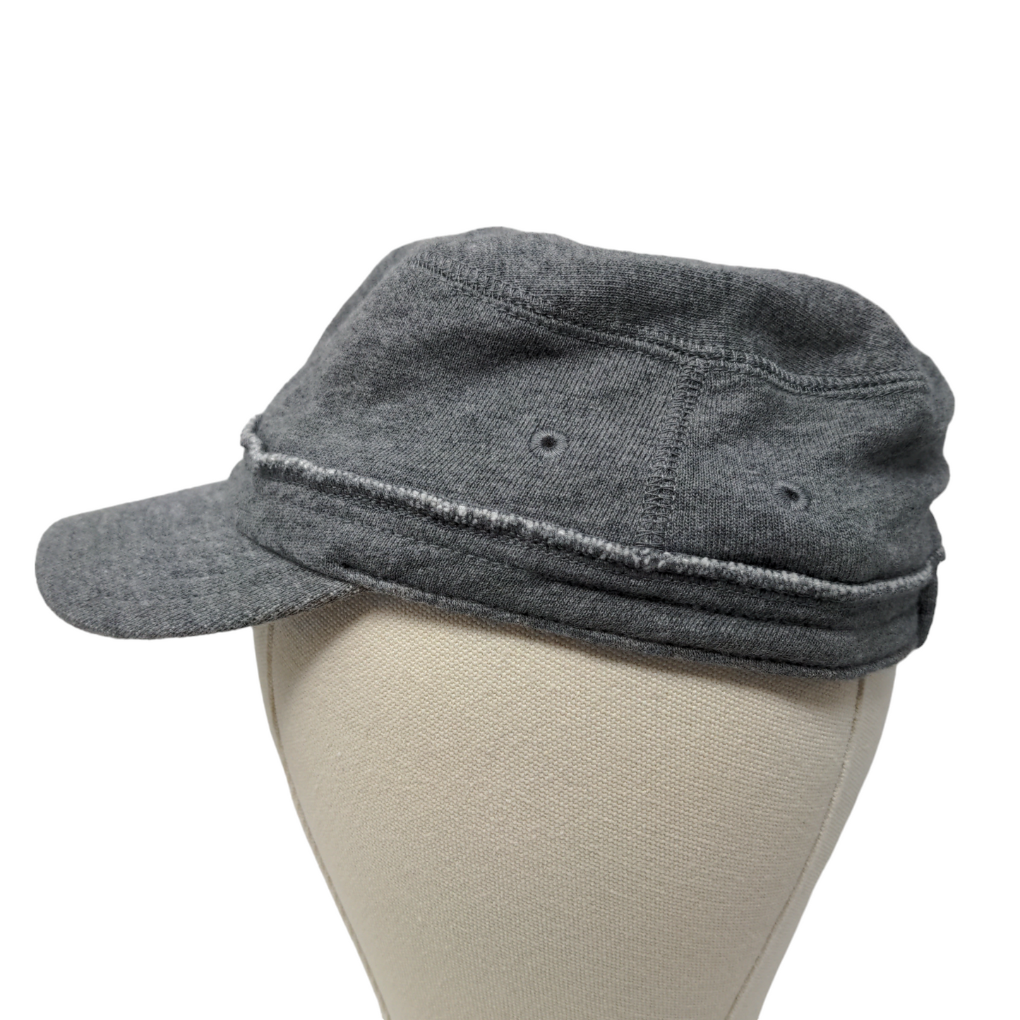 BabyGap Infants Cadet Cap Hat Gray Size S-M 100% Cotton Vent Holes