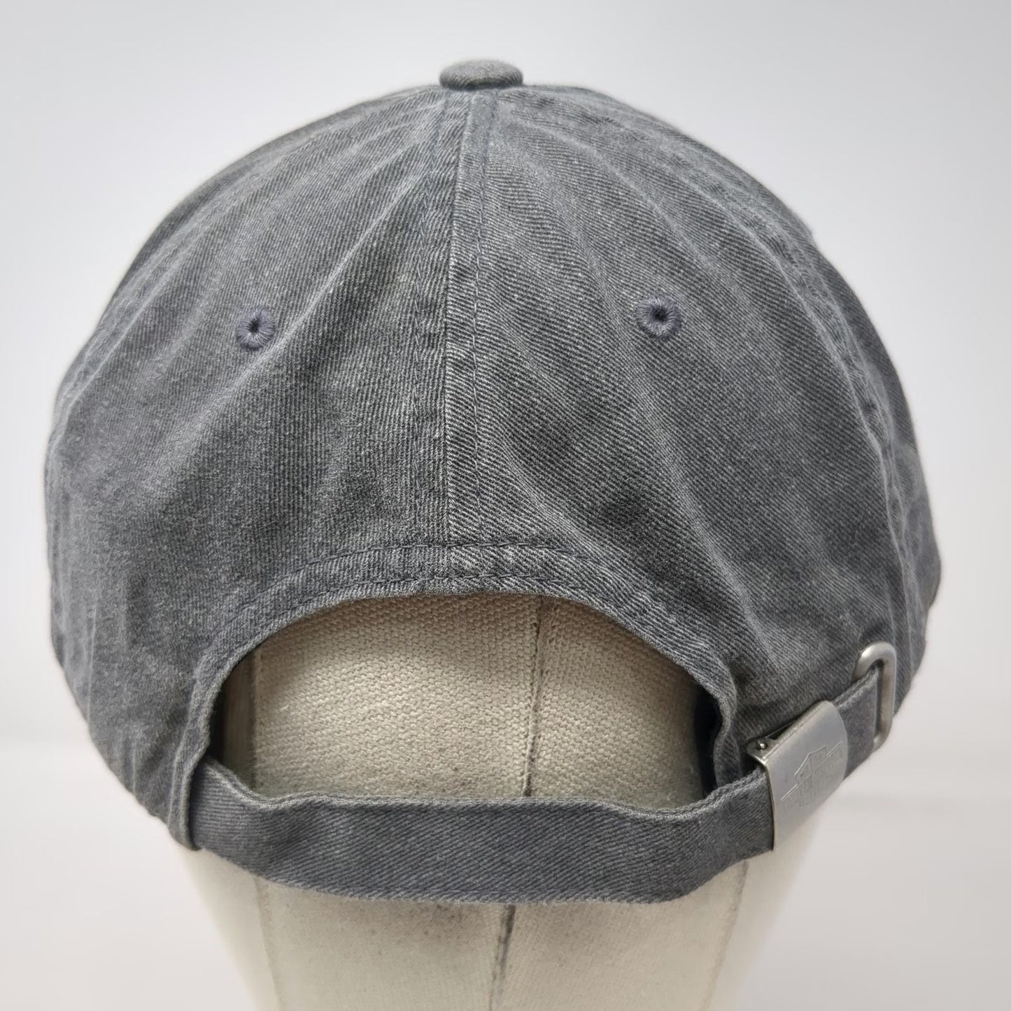 Harley-Davidson Gray Baseball Cap One Size Shield Patch Slideback Adjustable Hat