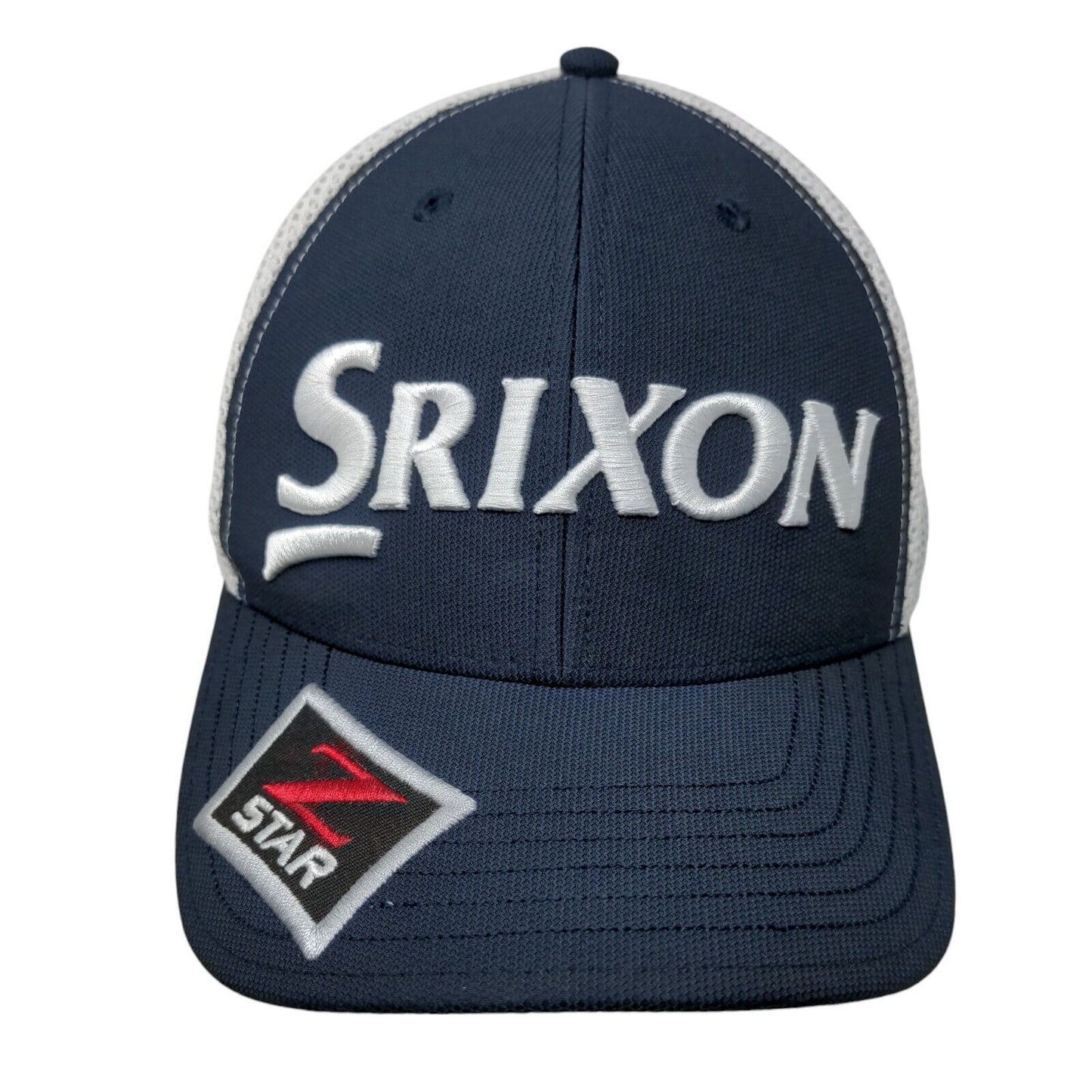 Srixon Z Star Snapback Mesh Back Trucker Hat Blue One Size Embroidered