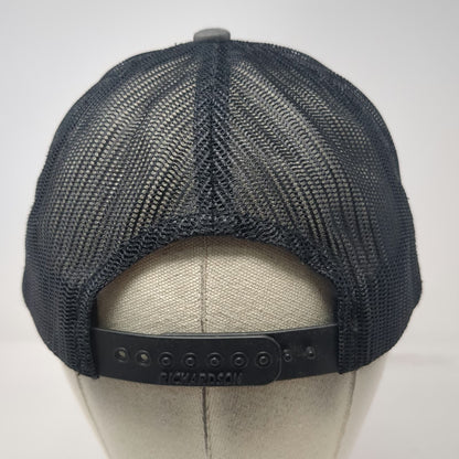 Richardson Trucker Hat Gray L Jug Mountain Ranch 9 to 5 Patch Mesh Back Snapback