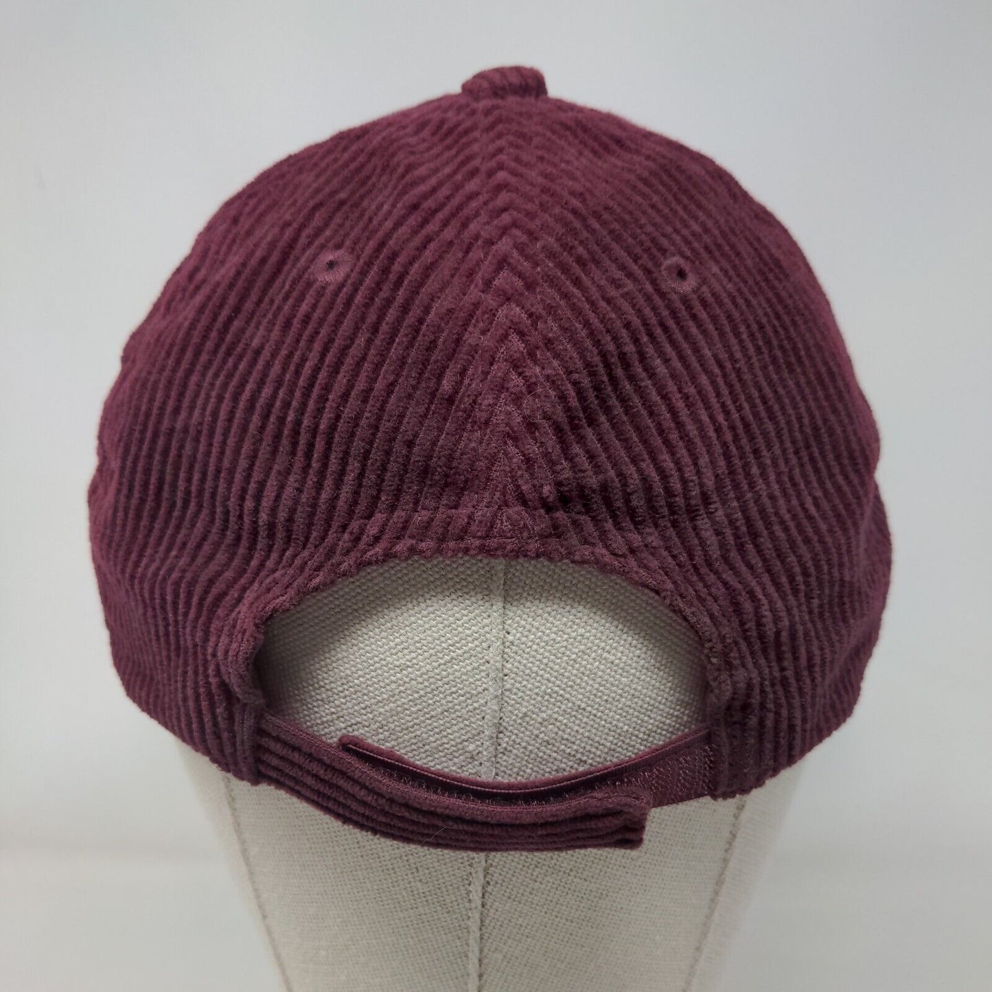 Gap Kids Corduroy Strapback Hat Red L/XL Adjustable Outdoor Blank