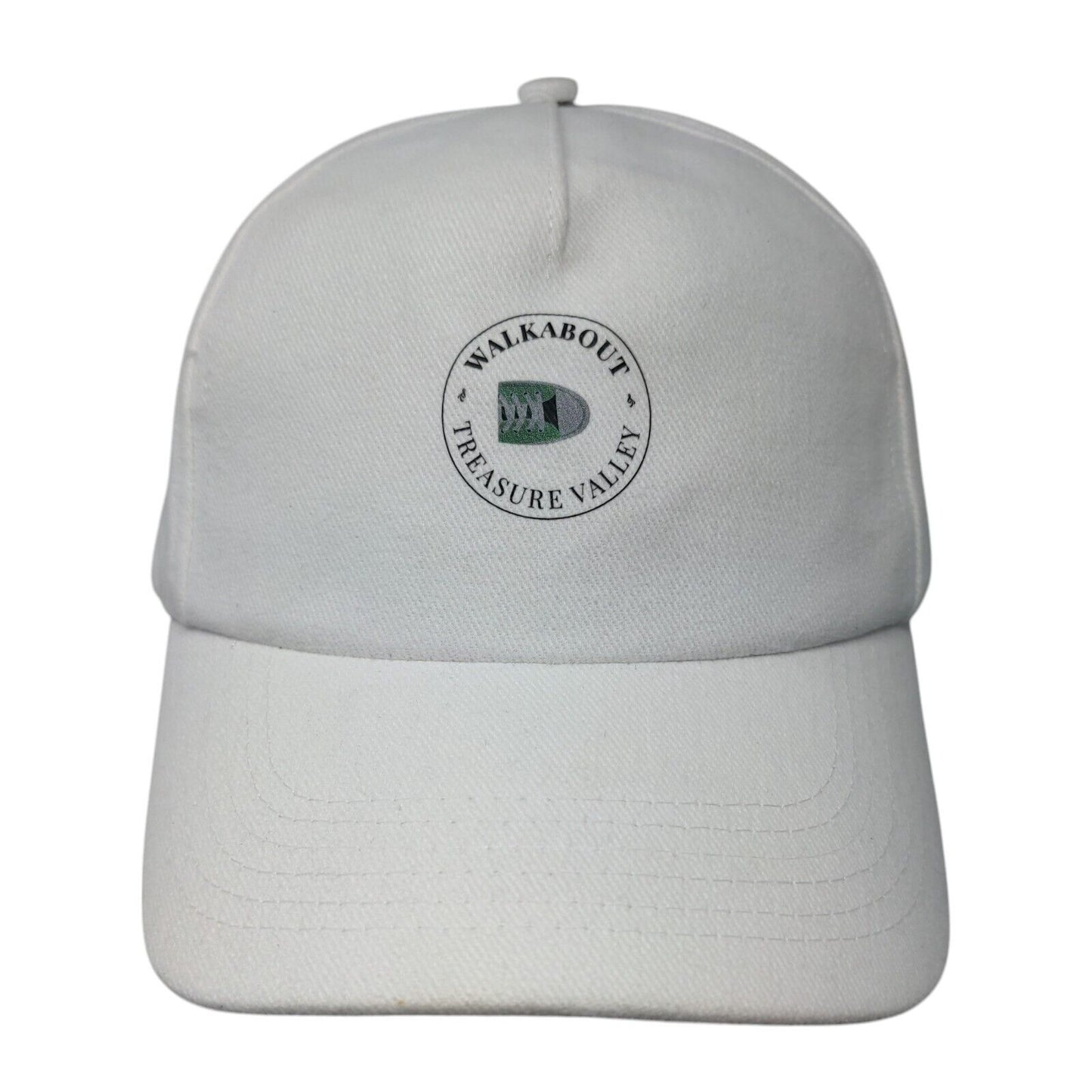 Walkabout Treasure Valley Slideback Hat White OSFA Adjustable Solid