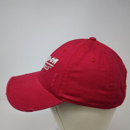 Wild Snap-on Tools Baseball Cap Red One Size Distressed Embroidered Logo Hat