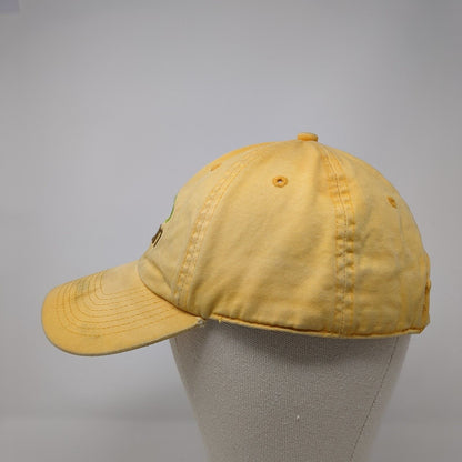 Nelson Slideback Hat Yellow One Size Adjustable Embroidered 6 Panel