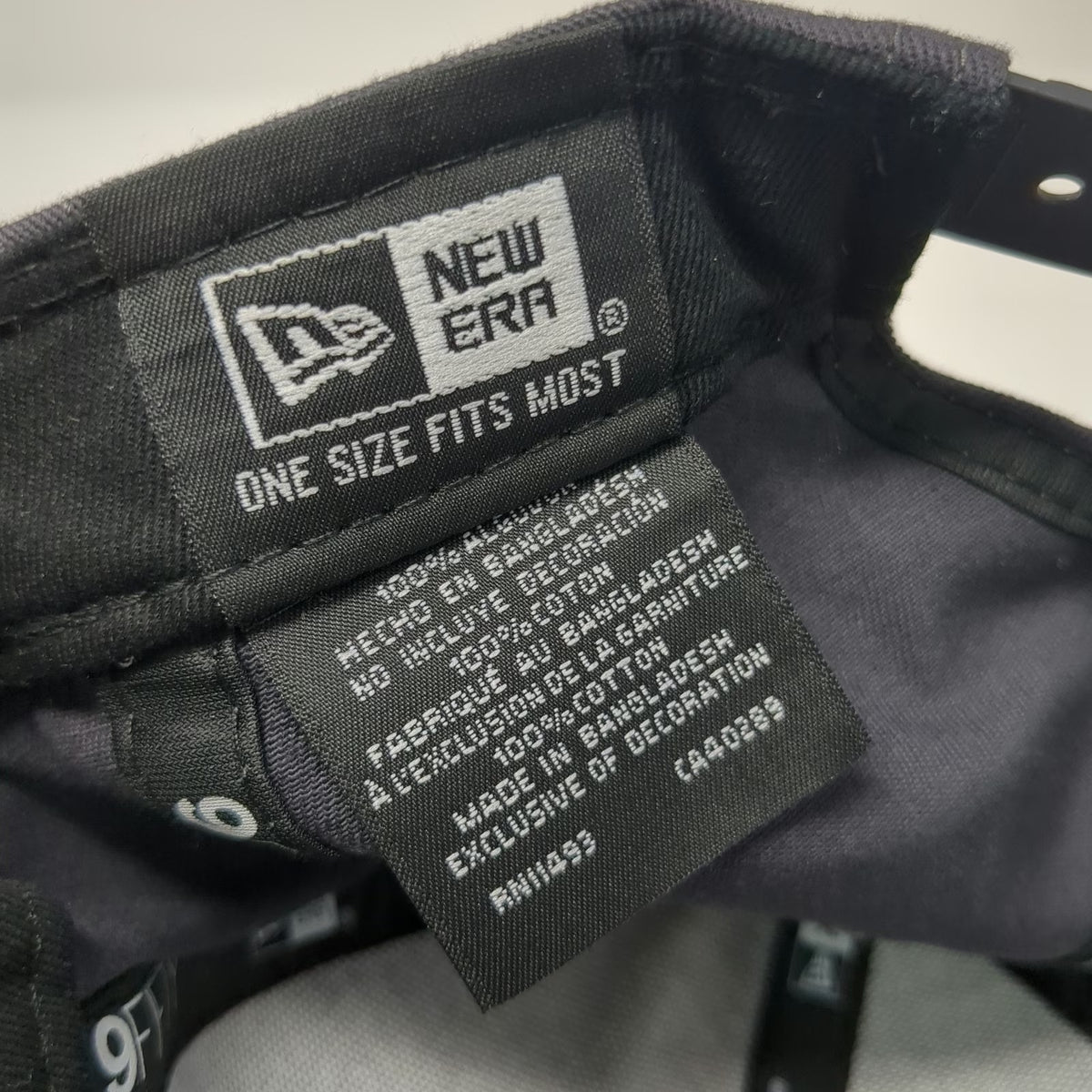 New Era Snapback Gray One Size Hat Method Studio M Logo 9FIFTY Structured Cotton