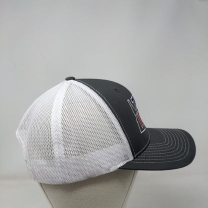 Team Idaho Snapback Mesh Back Trucker Hat Gray One Size Richardson