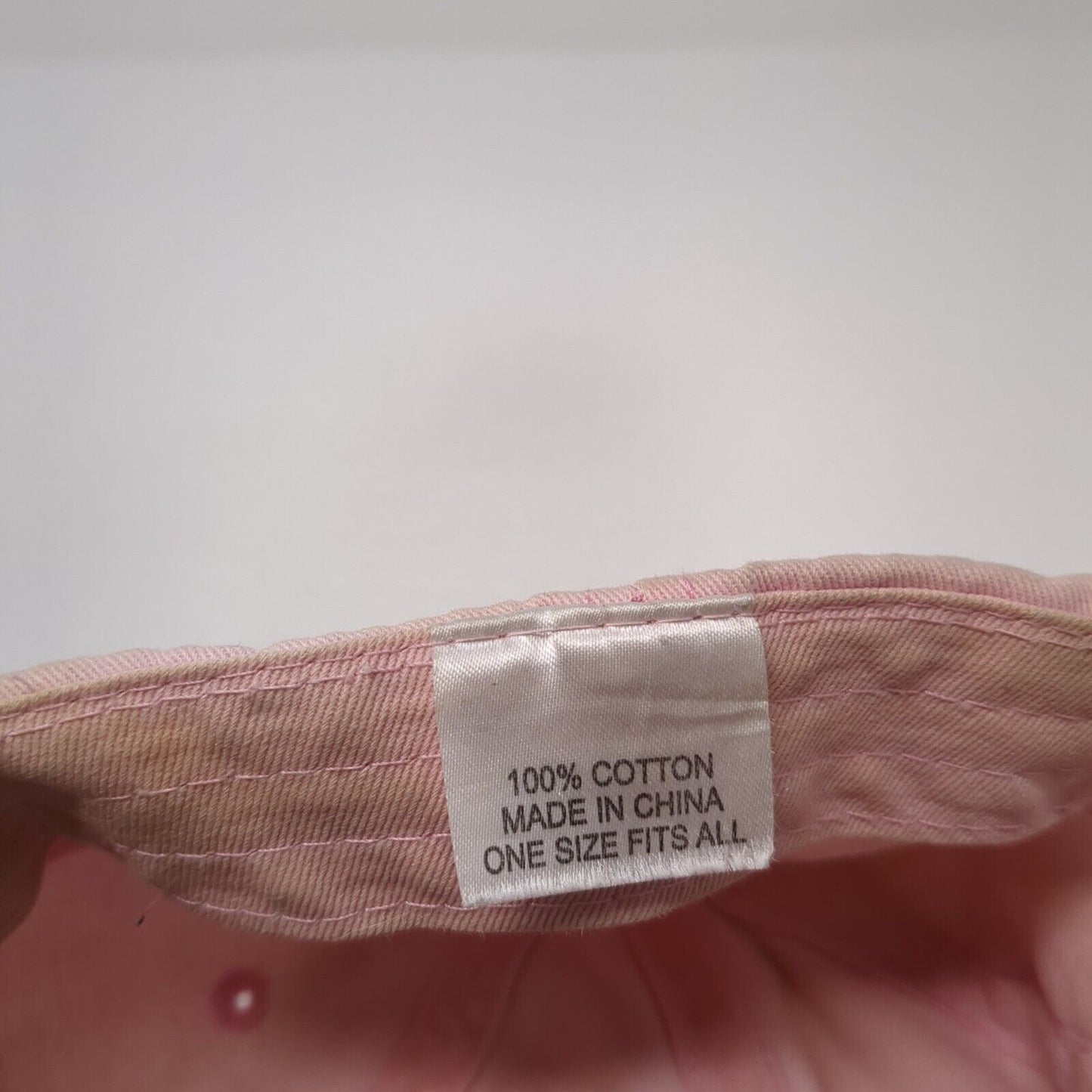 SwedLife Slideback Hat Pink One Size Adjustable Embroidered 6 Panel