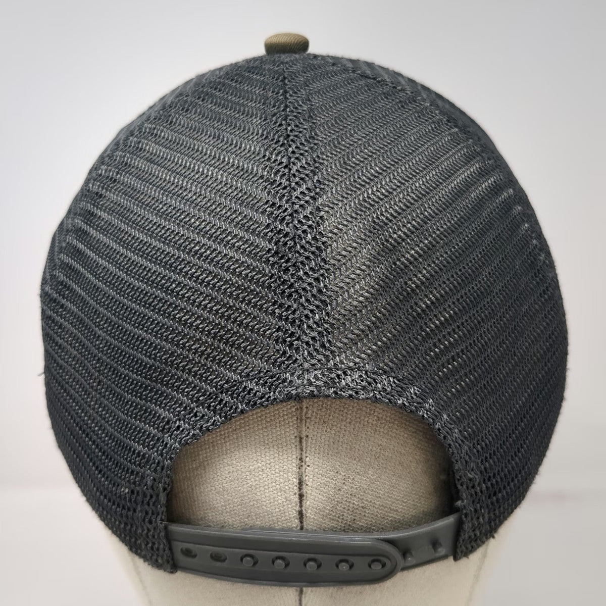 Green Trucker Hat One Size Mesh Back Rope Tree Patch Logo Snapback Outdoor Cap