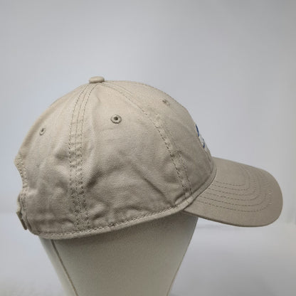 Ouray Mountain Waterworks Embroidered Beige Baseball Cap One Size Strapback Hat