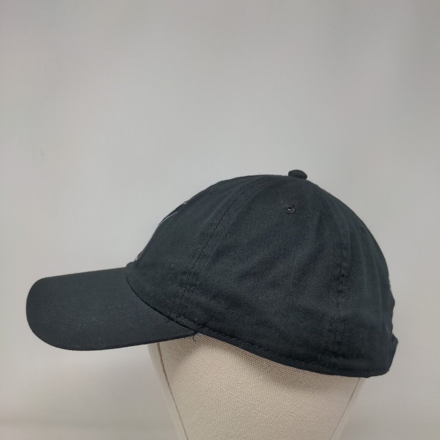 Suforia Slideback Hat Black OSFA Embroidered Logo Adjustable Newhattan
