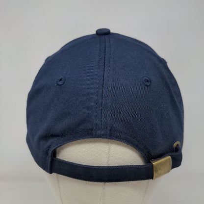 Disney Mickey Mouse Slideback Hat Blue Adult Embroidered Solid 6 Panel