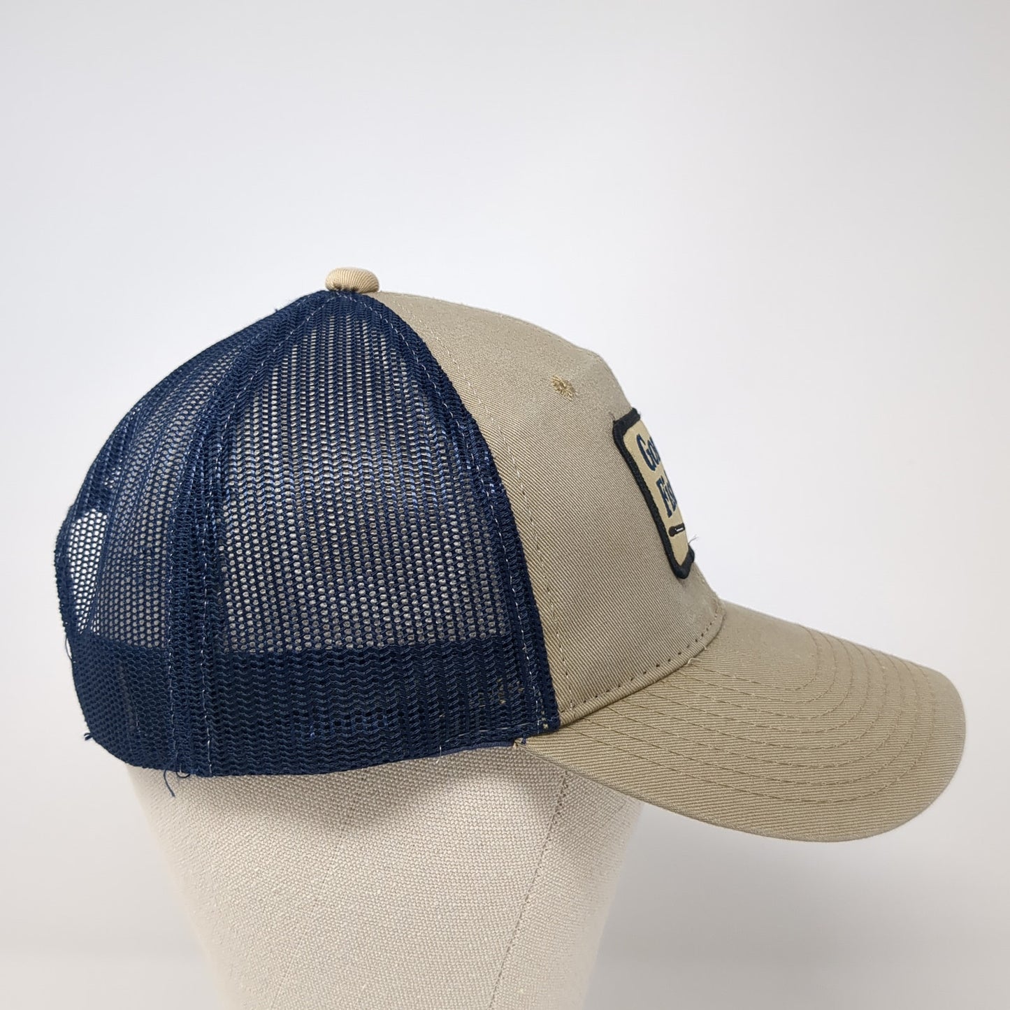 Gone Fishing Patch Snapback Mesh Back Trucker Hat Multi One Size Signatures