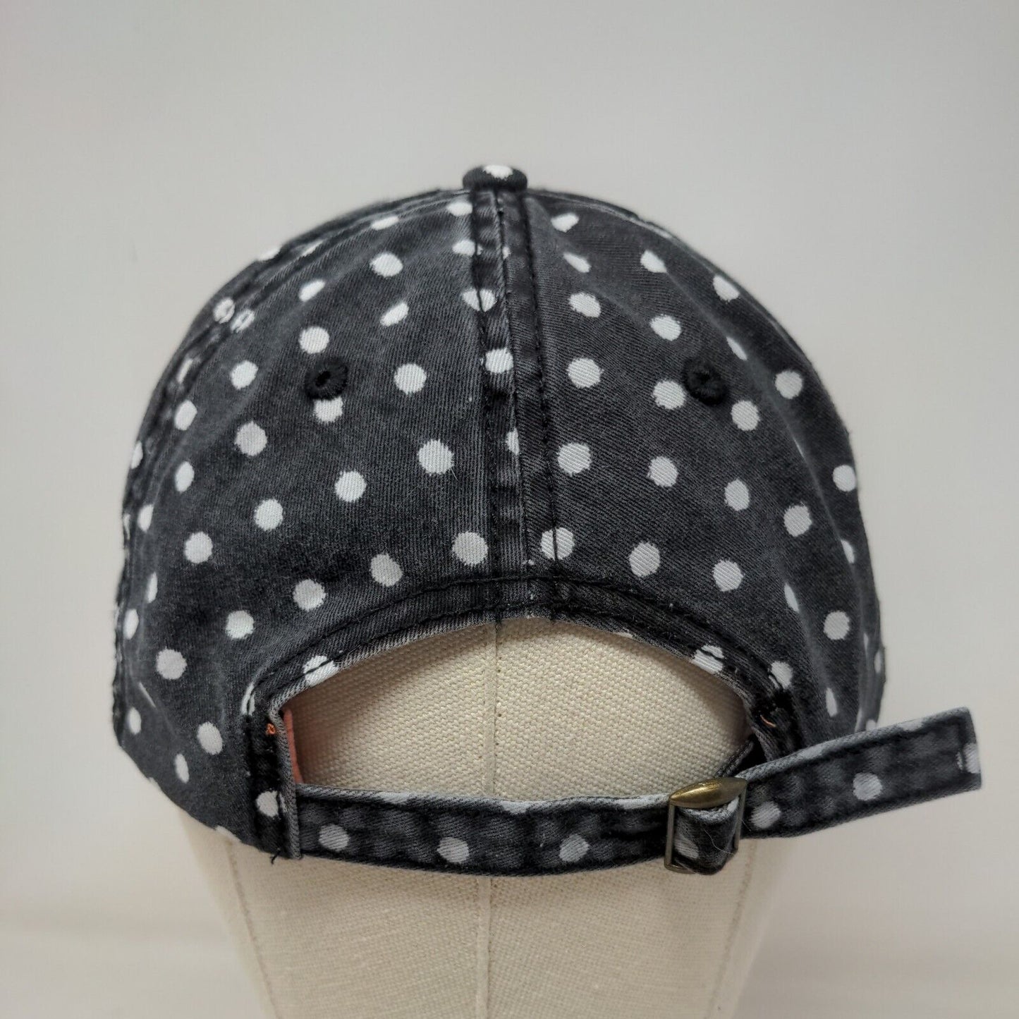 Unbranded Women's Slideback Hat Multicolor OSFM Blank Polka Dots Adjustable