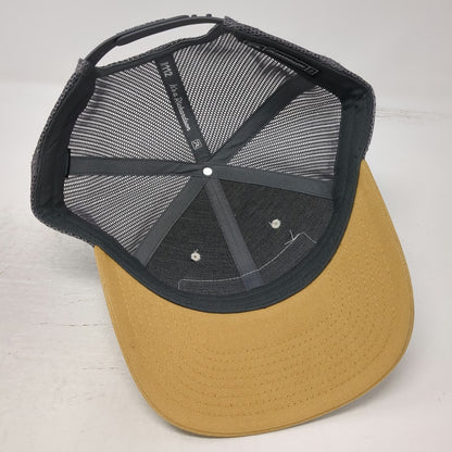 Richardson Trucker Hat Beige L 112 Snapback Mesh Integra Delamar Idaho Patch