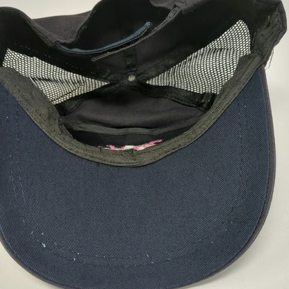 Baseball Cap Black One Size my DONUTS Mesh Strapback Novelty Embroidery Hat