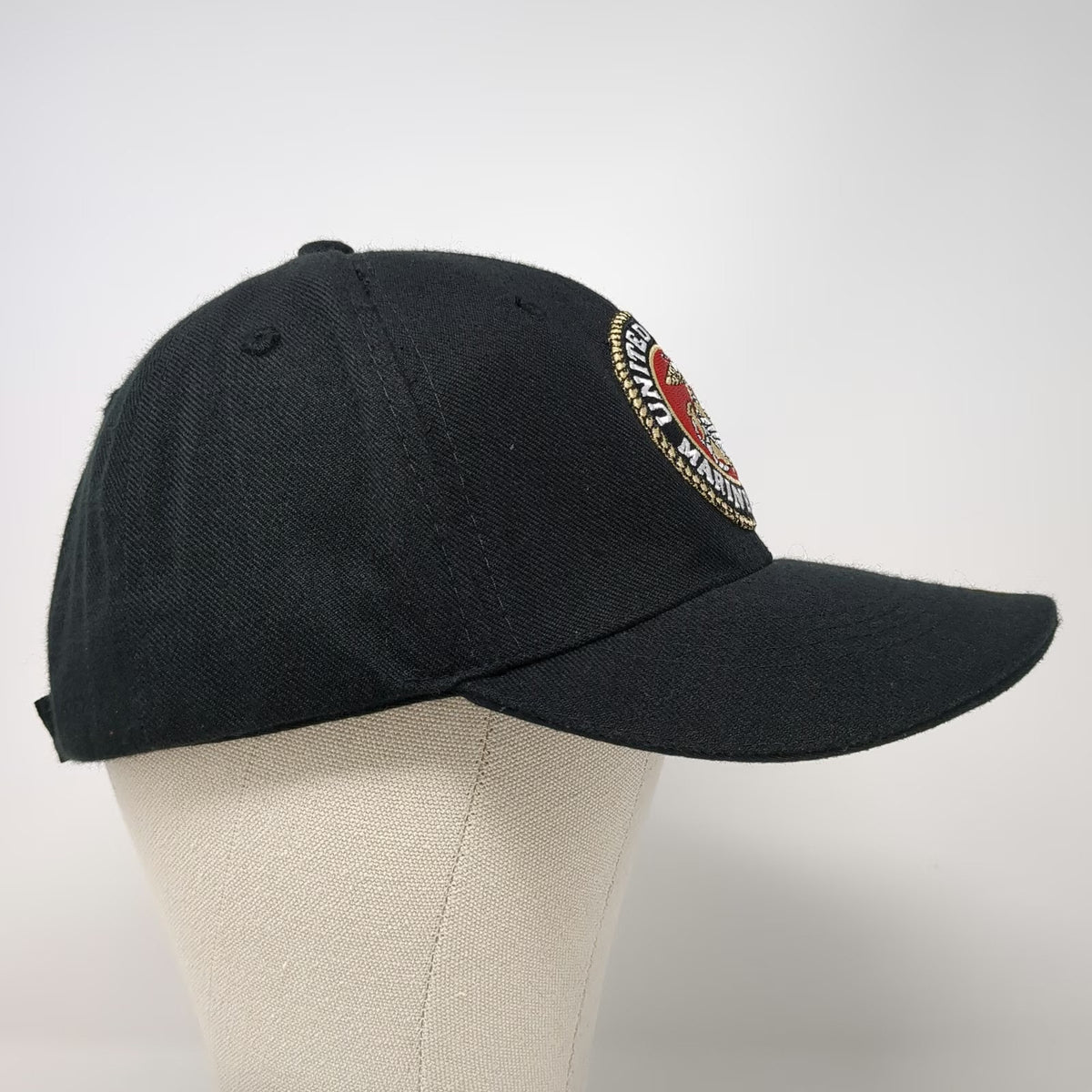 Rapid Dominance Baseball Cap Black One Size US Marine Corps Seal Few Proud Hat