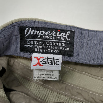 Imperial Baseball Cap Beige OSFM Kauai Hawaii Kukuiolono Golf Performance Hat